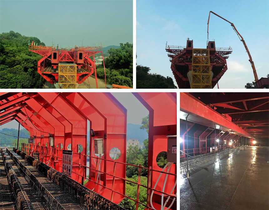 Overhead Movable Scaffolding System