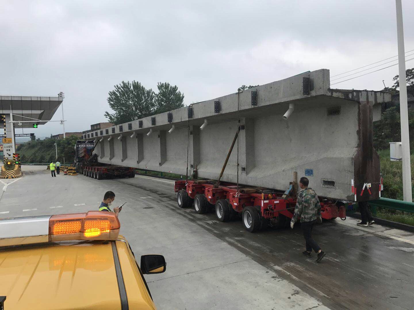 segmental-bridge-construction--prefabricated-beam-transportation