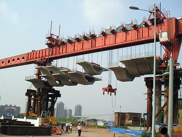 Overhead Segmental Launching Gantry