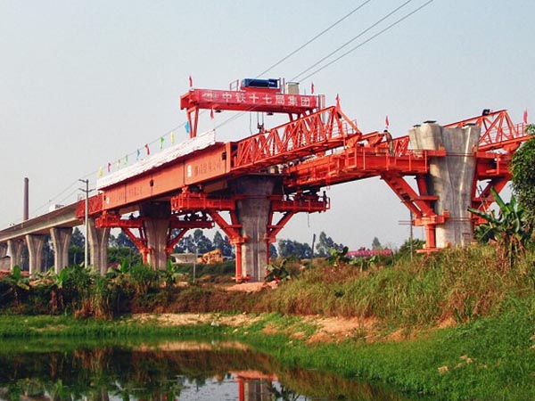 Underslung Segmental Launching Gantry