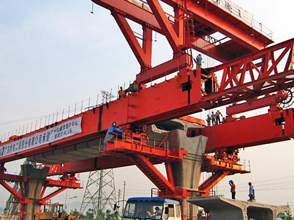 Underslung Segmental Launching Gantry