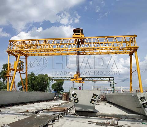 120T Truss Gantry Crane for Precast Concret Beam