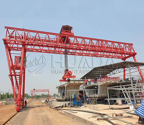120T Truss Gantry Crane for Precast Segment Girder