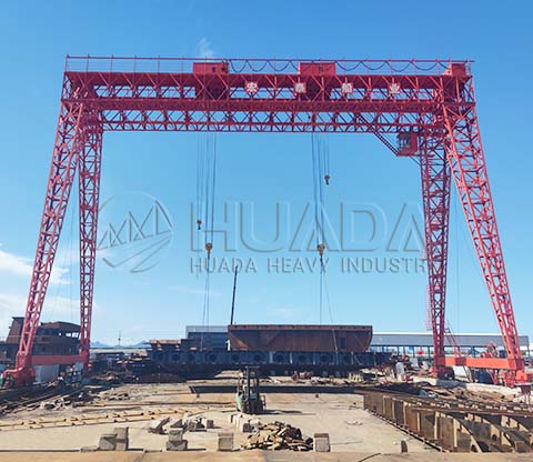 300T Shipbuilding Gantry Crane