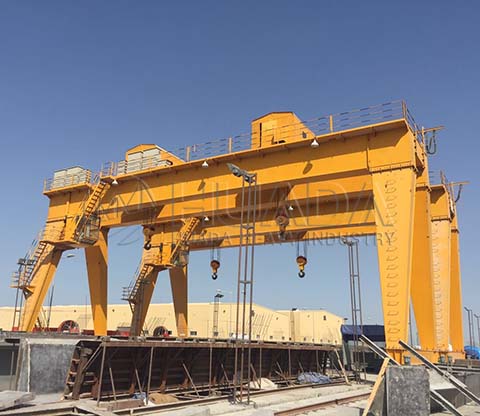 60T Gantry Crane for Construction Project
