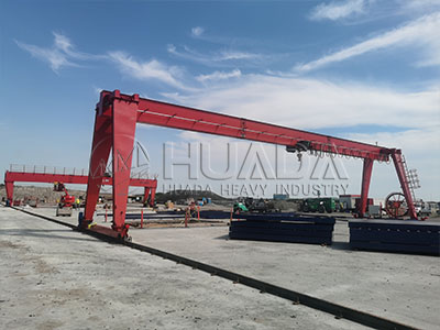 10t gantry crane for precast yard