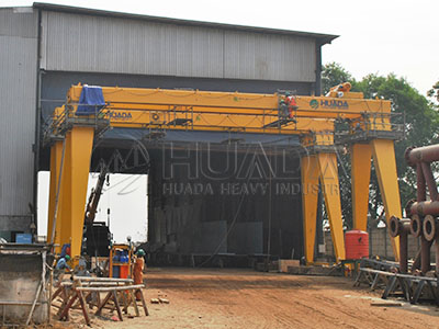 10t gantry crane for warehouse