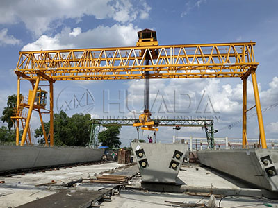 120t gantry crane for casting yard