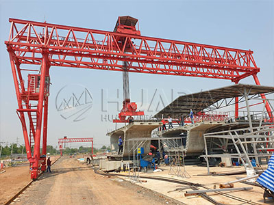 120t gantry crane for precast yard