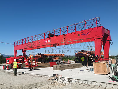 30t gantry crane for precast yard