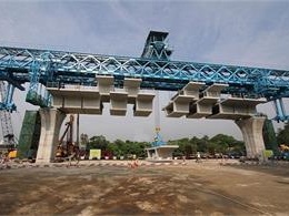 Bridge Girder Erection Machine