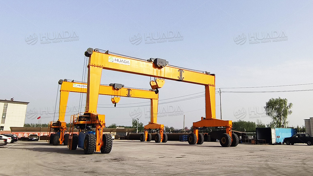70T Rubber Tyred Gantry Crane