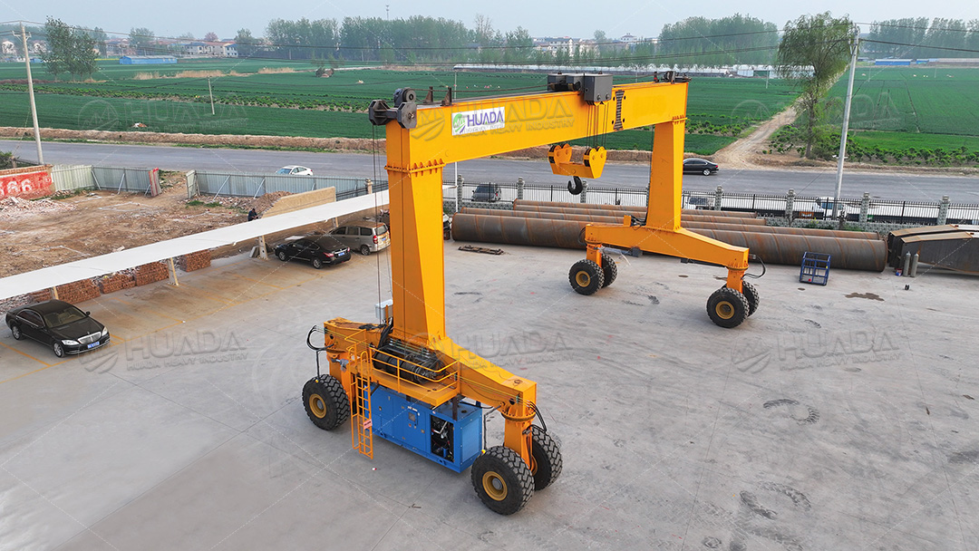 70T Rubber Tyred Gantry Crane