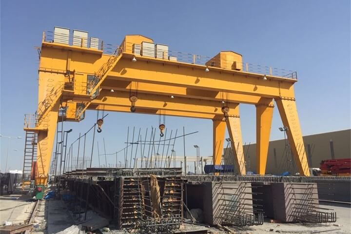 60+60 Ton Double Girder Gantry Cranes