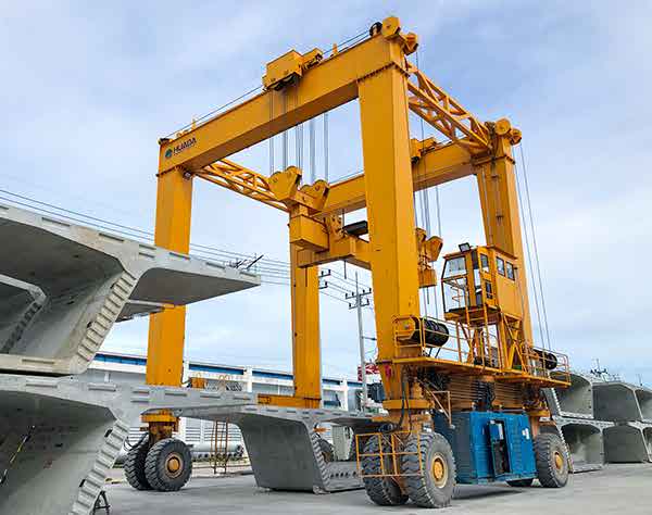 rubber tyre gantry crane 