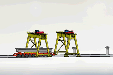 How does Girder Gantry Crane and Girder Transporter Work together